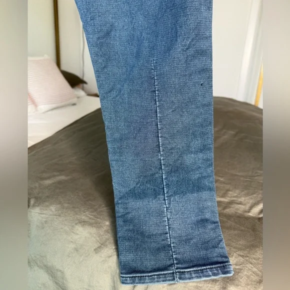 G-STAR RAW Men’s Skinny Jeans Dark Blue w/ Pleated Moto Detail Size 36 Denim Y2K - Picture 5 of 15